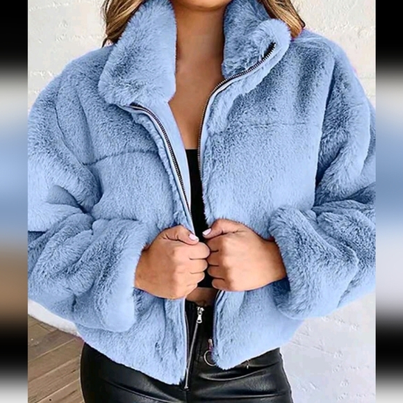 Fleece Lined Full Zip Warm Jacket - Picture 1 of 5